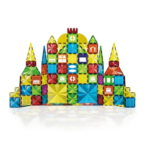 Klocki magnetyczne Magnetic Tiles 115 elementów - 3+