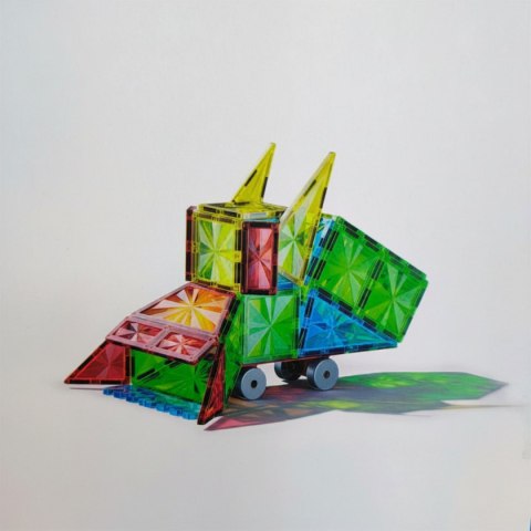 Klocki magnetyczne Magnetic Tiles 115 elementów - 3+