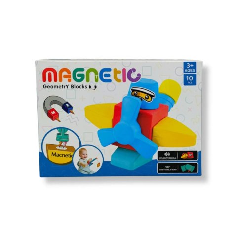 Magnetyczne klocki piankowe EVA 10 el. - MagTic 3+