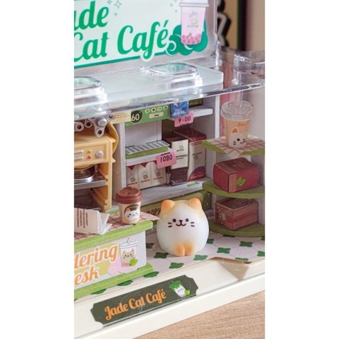 Kocia kawiarnia miniatura sklepu DIY Mini World - I-Total