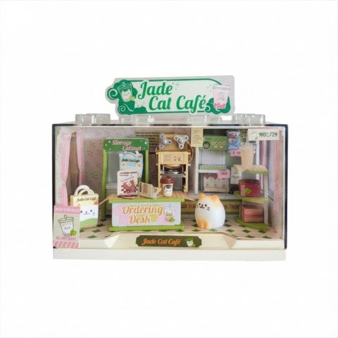 Kocia kawiarnia miniatura sklepu DIY Mini World - I-Total