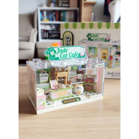 Kocia kawiarnia miniatura sklepu DIY Mini World - I-Total