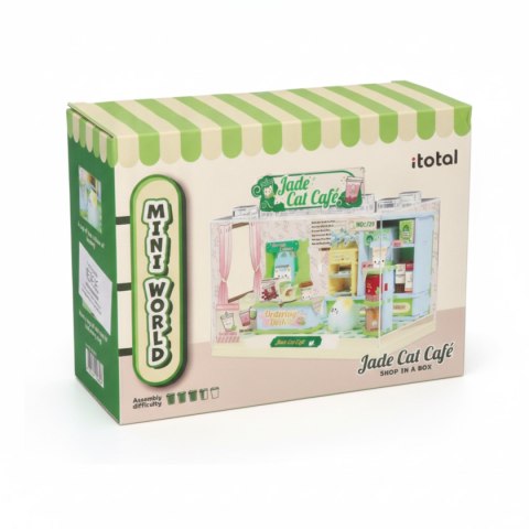 Kocia kawiarnia miniatura sklepu DIY Mini World - I-Total