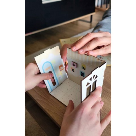Miniaturowy pokój DIY dla dzieci Happy Pet Time diorama - I-Total 6+