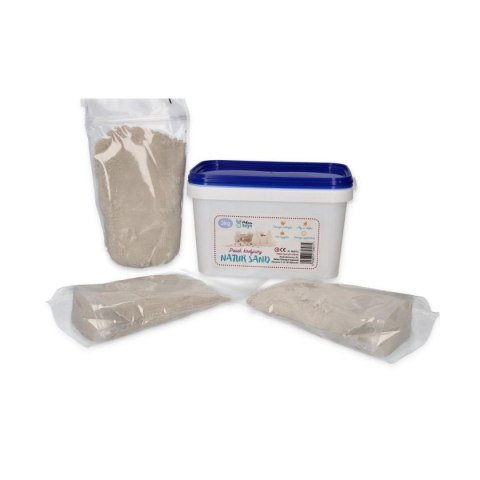NaturSand 3 kg - polski piasek dynamiczny do domu - Adam Toys 3+