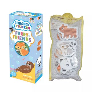 Piankowe naklejki zwierzaki do wanny - Buddy&Barney 1+