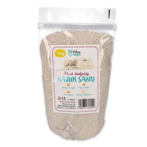 Piasek kinetyczny NaturSand 1 kg sensoryczny - Adam Toys 3+