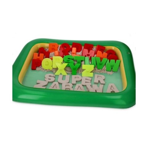 Piasek kinetyczny NaturSand 3 kg z foremkami i piaskownicą - Adam Toys 3+