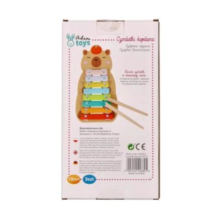 Cymbałki drewniane kapibara dla dzieci - Adam Toys 18m+