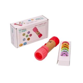 Latarka z projektorem dla dzieci różowa - Adam Toys 3+