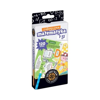 Zakręcona matematyka 120 stron - CzuCzu Xplore Team 7-12 lat