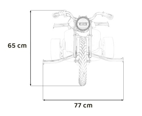 Pojazd DRIFT BIKE 21 Zielony