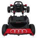 Pojazd Gokart Audi z Funkcją Driftu Czerwony