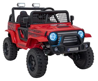 Pojazd OFF ROAD 4x4 SPORT Czerwony