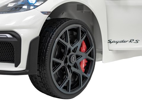 Pojazd Porsche Spyder RS 718 Biały