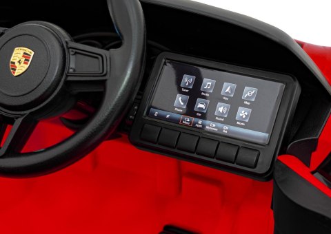 Pojazd Porsche Spyder RS 718 Czerwony