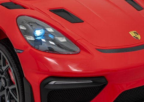 Pojazd Porsche Spyder RS 718 Czerwony