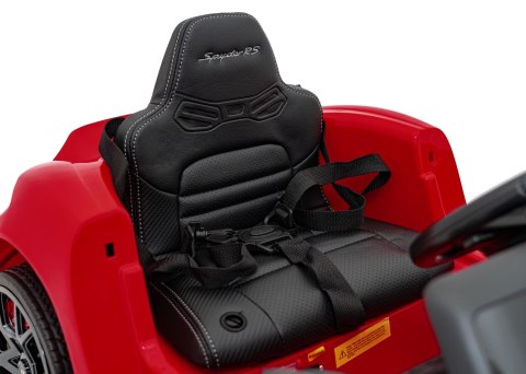 Pojazd Porsche Spyder RS 718 Lakier Czerwony