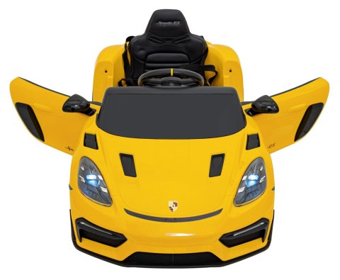 Pojazd Porsche Spyder RS 718 Żółty