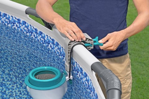 Filtrująca Pompa basenowa ze Skimmerem Skimatic FlowClear 2574l/h BESTWAY + Filtr wymienny