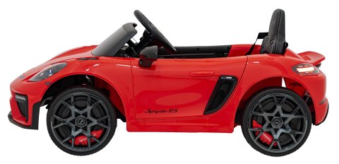 Pojazd Porsche Spyder RS 718 Czerwony MP4