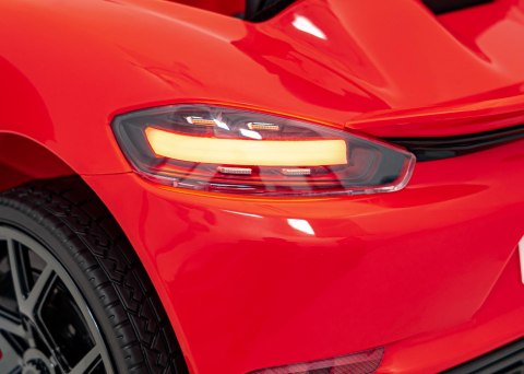 Pojazd Porsche Spyder RS 718 Czerwony MP4