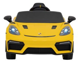 Pojazd Porsche Spyder RS 718 Żółty MP4