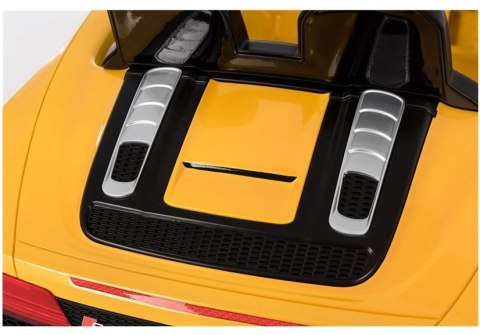 Auto na Akumulator Audi R8 Spyder Żółty Lakierowany