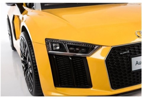 Auto na Akumulator Audi R8 Spyder Żółty Lakierowany