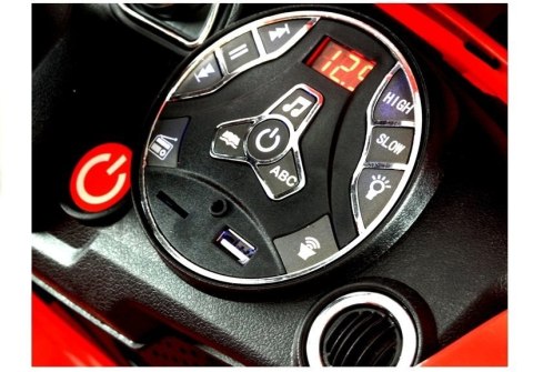 Auto na akumulator Coronet S Czerwony Auto na akumulator Coronet S Czerwony