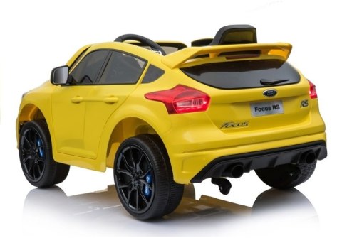 Auto na akumulator Ford Focus RS Żółte Auto na akumulator Ford Focus RS Żółte