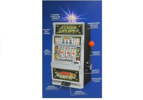 Automat do Gry Slot Kasyno Skarbonka Duża Dźwięki Automat do Gry Slot Kasyno Skarbonka Duża Dźwięki