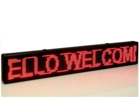 Tablica led 135x20 2818 Tablica led 135x20 2818