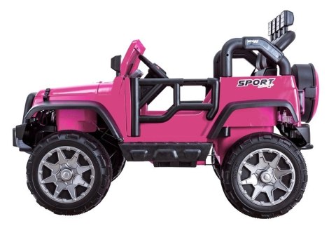 Auto na Akumulator Jeep HP012 Różowe Auto na Akumulator Jeep HP012 Różowe