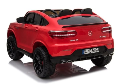 Auto na Akumulator Mercedes GLC 63S Czerw Lakier Auto na Akumulator Mercedes GLC 63S Czerw Lakier