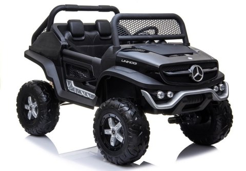 Auto na Akumulator Mercedes Unimog Czarny Auto na Akumulator Mercedes Unimog Czarny
