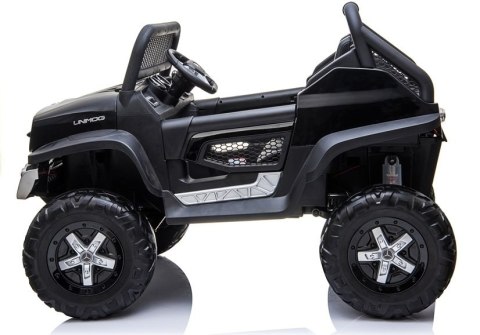 Auto na Akumulator Mercedes Unimog Czarny Auto na Akumulator Mercedes Unimog Czarny