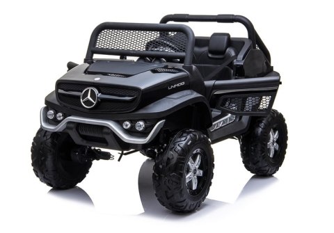 Auto na Akumulator Mercedes Unimog Czarny Auto na Akumulator Mercedes Unimog Czarny