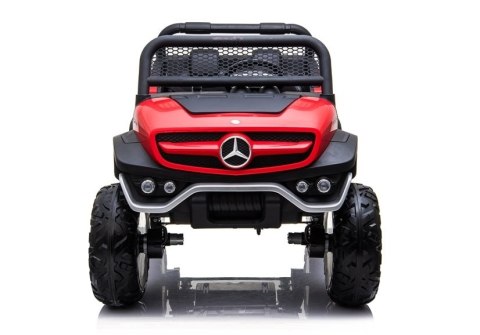 Auto na Akumulator Mercedes Unimog Czerwony Auto na Akumulator Mercedes Unimog Czerwony