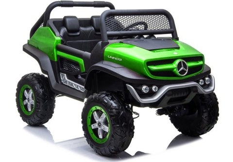 Auto na Akumulator Mercedes Unimog Zielony Auto na Akumulator Mercedes Unimog Zielony