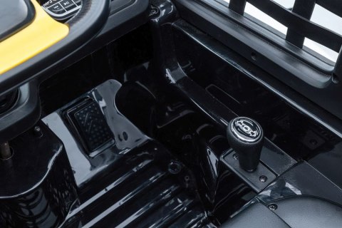 Auto Na Akumulator Mercedes + Naczepa XMX622B Zółty LCD Auto Na Akumulator Mercedes + Naczepa XMX622B Zółty LCD