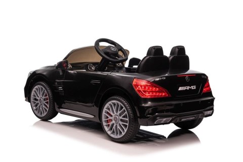 Auto Na Akumulator Mercedes SL65 S Czarny Lakierowany LCD Auto Na Akumulator Mercedes SL65 S Czarny Lakierowany LCD