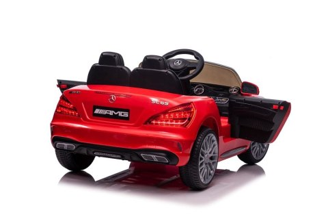 Auto Na Akumulator Mercedes SL65 S Czerwony Lakierowany LCD Auto Na Akumulator Mercedes SL65 S Czerwony Lakierowany LCD