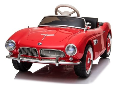 Auto na Akumulator BMW Retro Czerwone Lakierowane Auto na Akumulator BMW Retro Czerwone Lakierowane