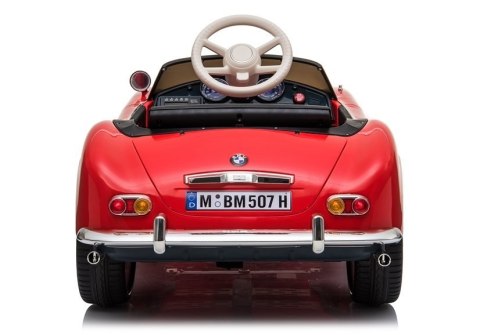 Auto na Akumulator BMW Retro Czerwone Lakierowane Auto na Akumulator BMW Retro Czerwone Lakierowane