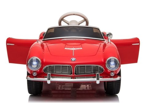 Auto na Akumulator BMW Retro Czerwone Lakierowane Auto na Akumulator BMW Retro Czerwone Lakierowane