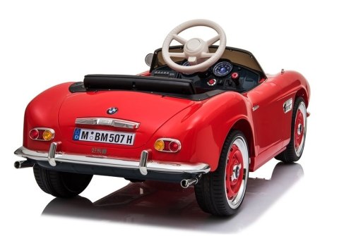 Auto na Akumulator BMW Retro Czerwone Lakierowane Auto na Akumulator BMW Retro Czerwone Lakierowane