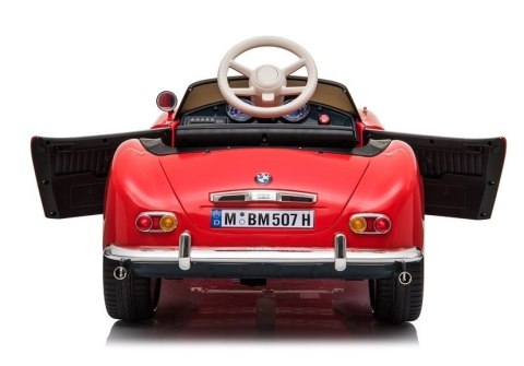 Auto na Akumulator BMW Retro Czerwone Lakierowane Auto na Akumulator BMW Retro Czerwone Lakierowane