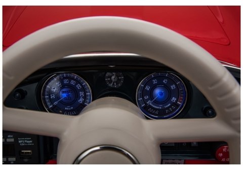 Auto na Akumulator BMW Retro Czerwone Lakierowane Auto na Akumulator BMW Retro Czerwone Lakierowane