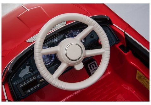 Auto na Akumulator BMW Retro Czerwone Lakierowane Auto na Akumulator BMW Retro Czerwone Lakierowane
